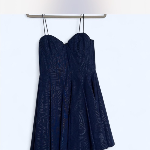 Alice + Olivia Navy Mini Dress - Picture 4 of 8